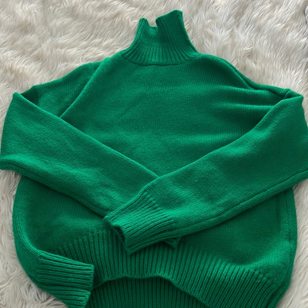 Revolve superdown green sweater